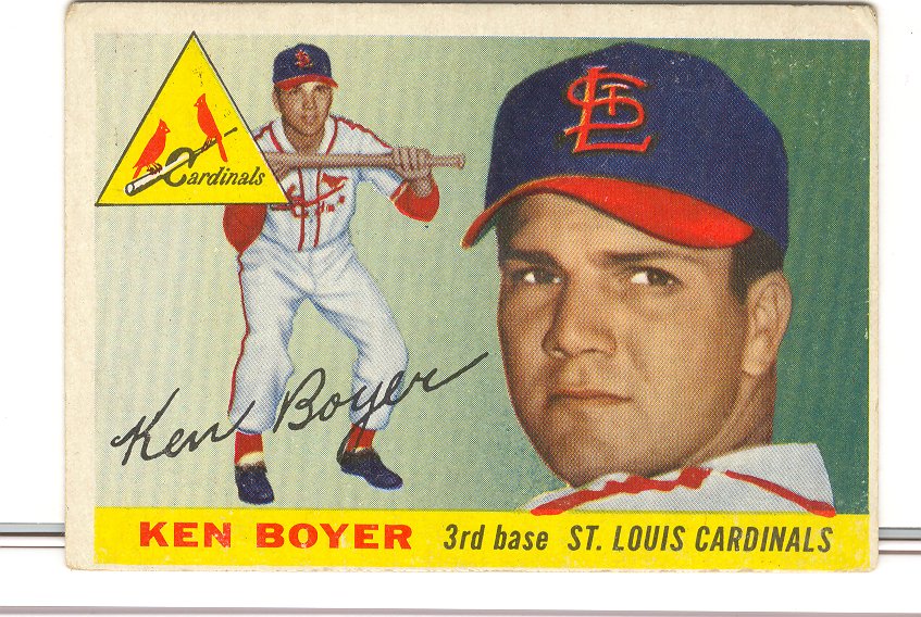 1955 Topps #125 Ken Boyer RC