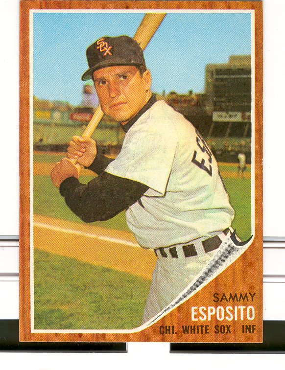 1962 Topps #586 Sammy Esposito SP