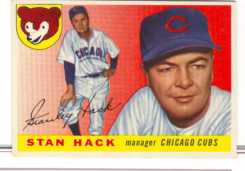 1955 Topps #6 Stan Hack MG RC