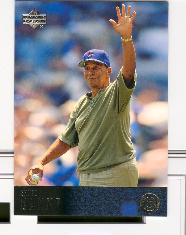 2004 Upper Deck First Pitch Inserts #SP10 Ernie Banks