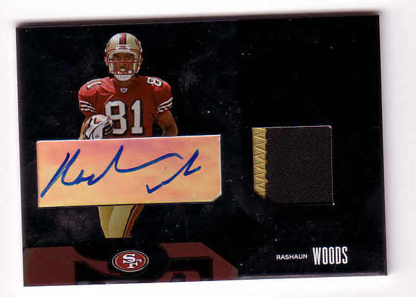 2004 Leaf Limited #230 Rashaun Woods JSY AU RC