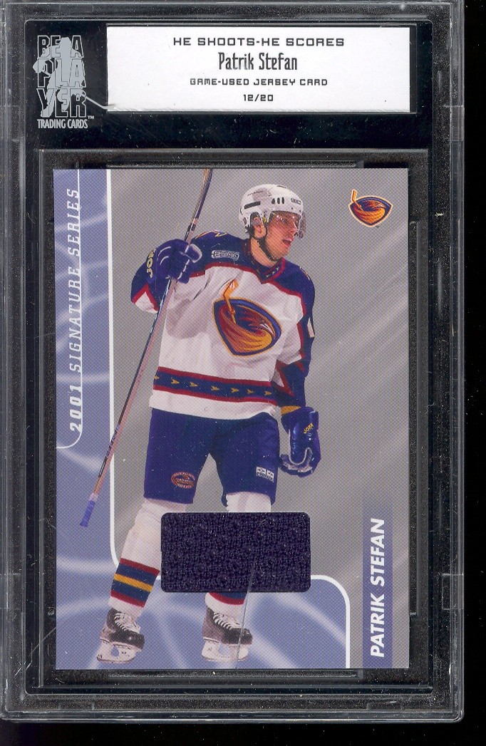 2000-01 BAP Signature Series He Shoots He Scores Prizes #16 Patrik Stefan