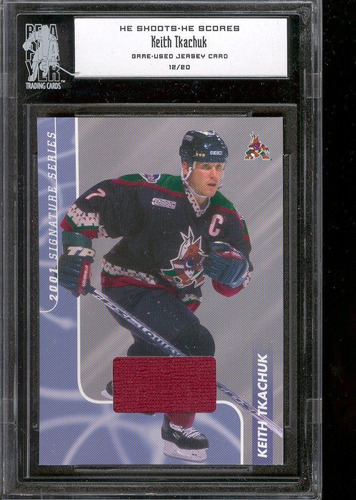 2000-01 BAP Signature Series He Shoots He Scores Prizes #25 Keith Tkachuk