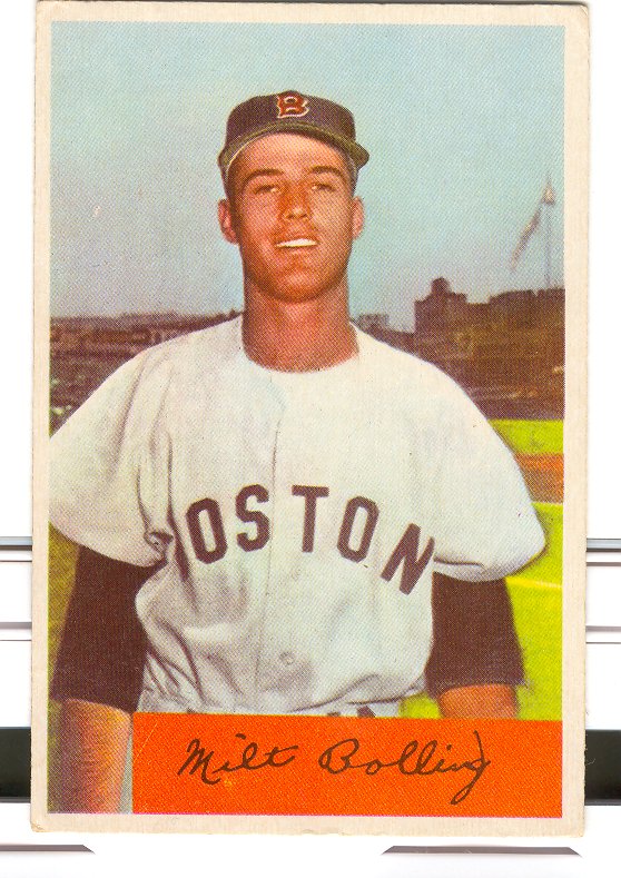 1954 Bowman #130 Milt Bolling
