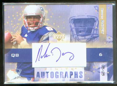 2003 Upper Deck Finite Autographs Gold #RD Rohan Davey