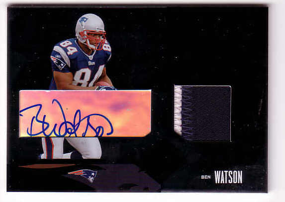 2004 Leaf Limited #222 Ben Watson JSY AU RC