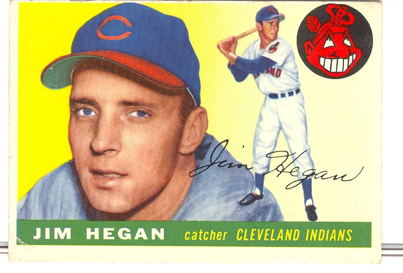 1955 Topps #7 Jim Hegan
