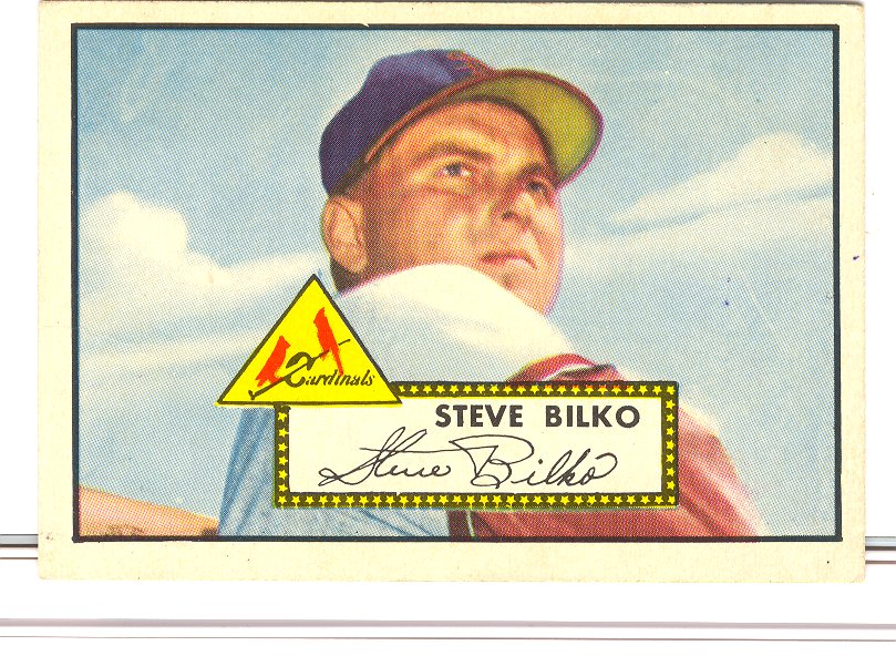 1952 Topps #287 Steve Bilko SP