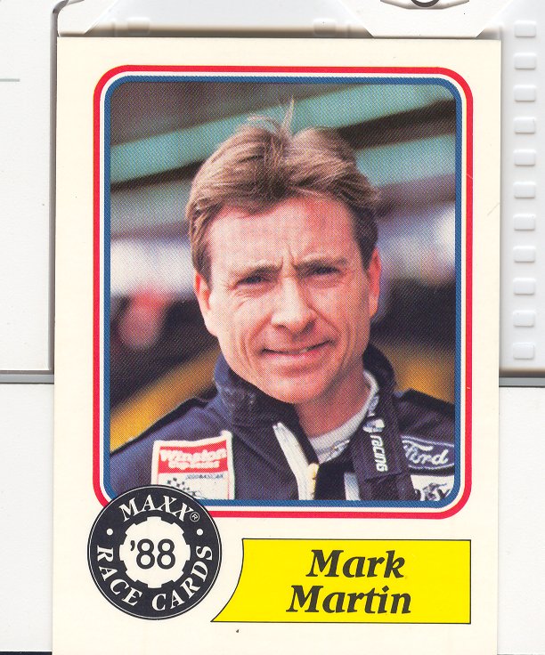 1988 Maxx Charlotte #48 Mark Martin RC