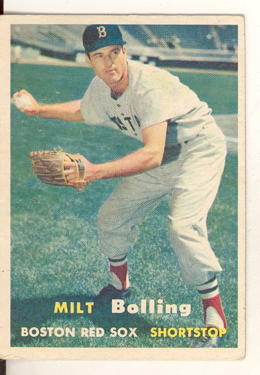 1957 Topps #131 Milt Bolling