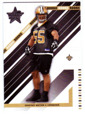 2004 Leaf Rookies and Stars #164 Courtney Watson RC