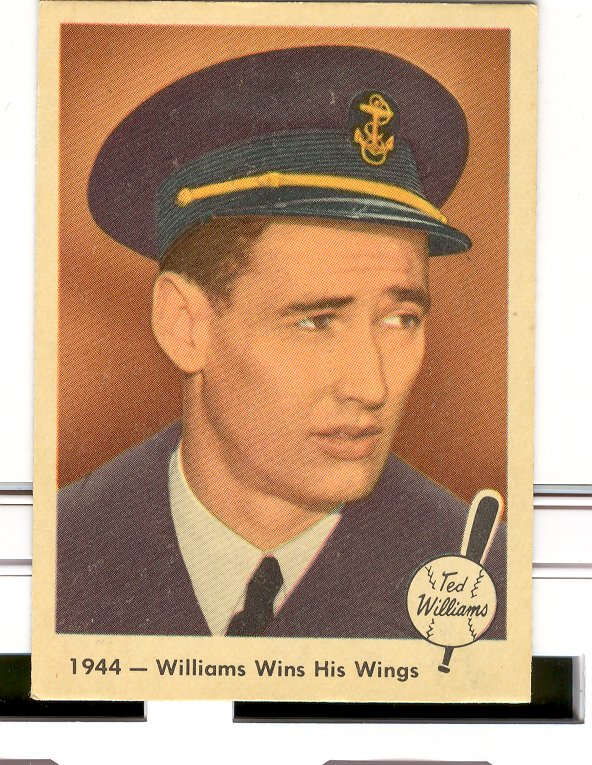 1959 Fleer Ted Williams #23 Williams Wins Wings