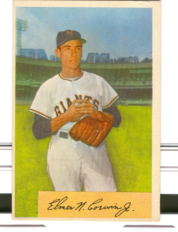 1954 Bowman #137 Al Corwin