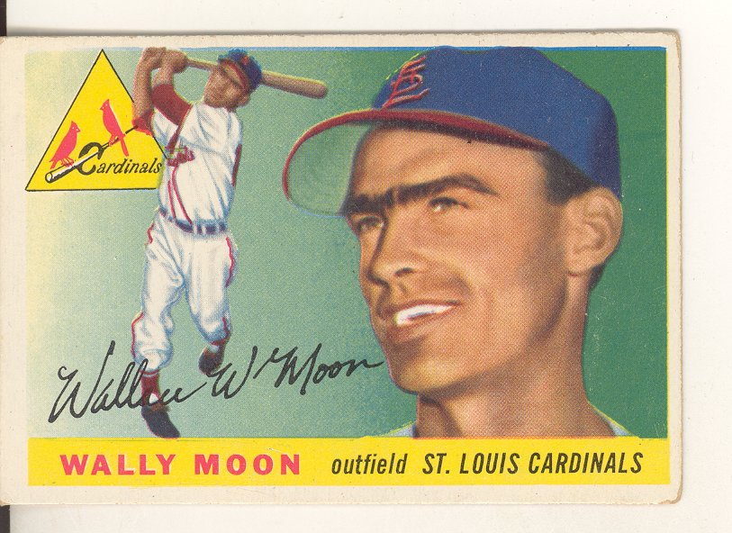1955 Topps #67 Wally Moon