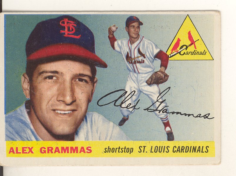 1955 Topps #21 Alex Grammas
