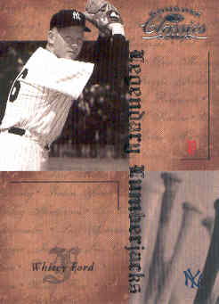 2004 Donruss Classics Legendary Lumberjacks #57 Whitey Ford