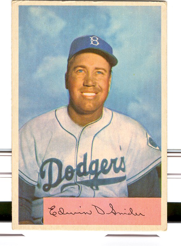 1954 Bowman #170 Duke Snider
