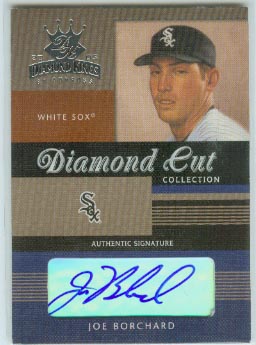 2003 Diamond Kings Diamond Cut Collection #4 Joe Borchard AU/150