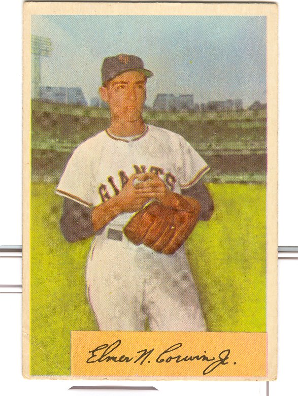 1954 Bowman #137 Al Corwin