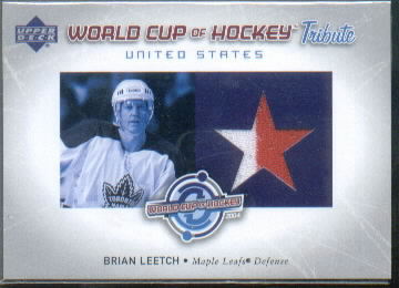 2004-05 Upper Deck World Cup Tribute #BL Brian Leetch