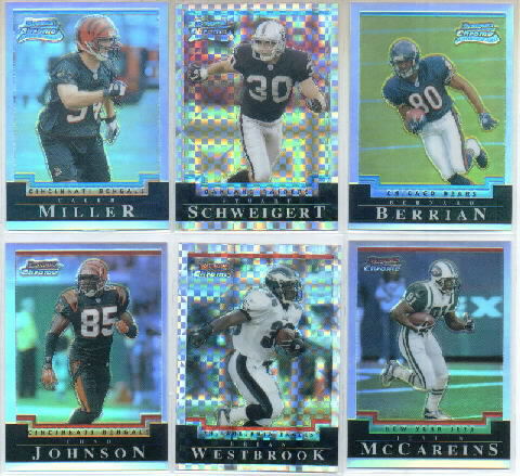 2004 Bowman Chrome Xfractors #127 Stuart Schweigert