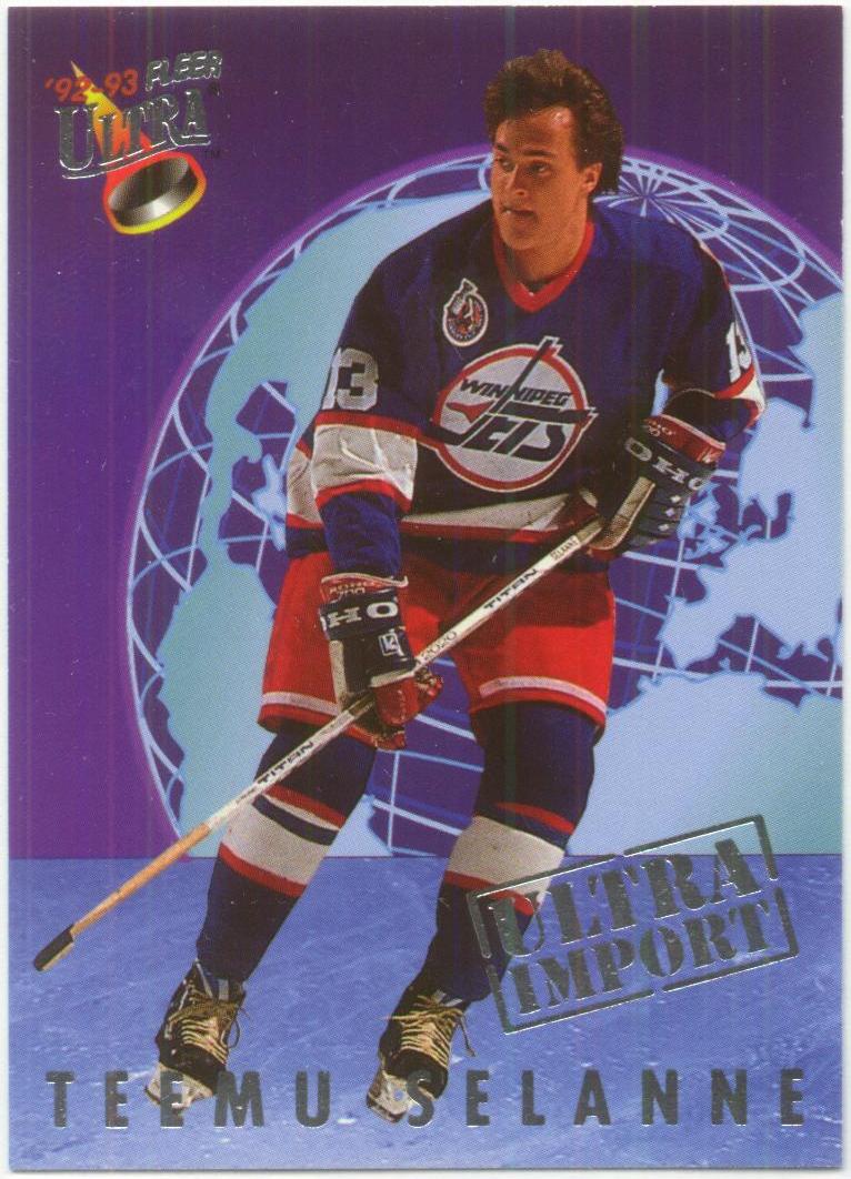 1992-93 Ultra Imports #21 Teemu Selanne