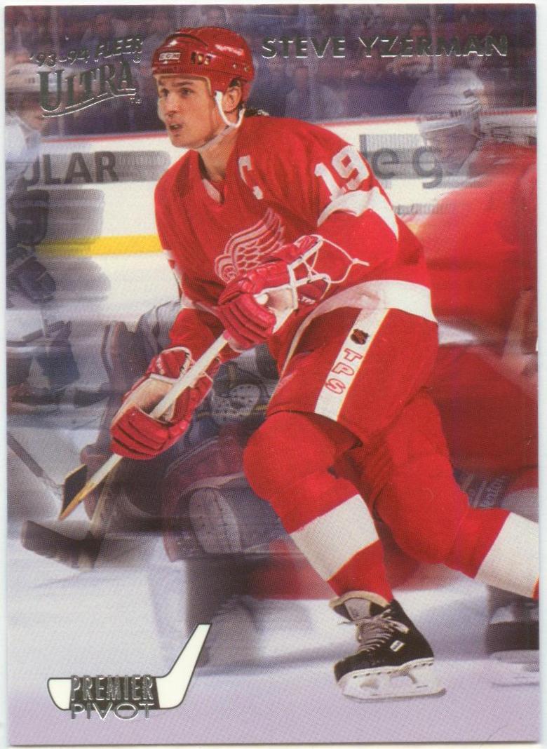 1993-94 Ultra Premier Pivots #10 Steve Yzerman