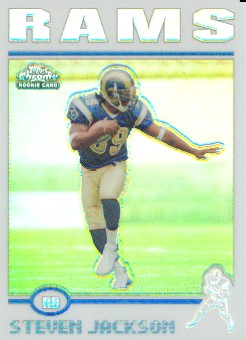 2004 Topps Chrome Refractors #180 Steven Jackson