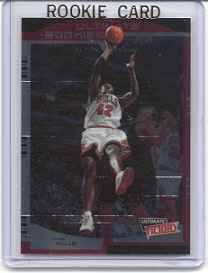 1999/2000 Upper Deck Ultimate Victory Elton Brand Rookie Card
