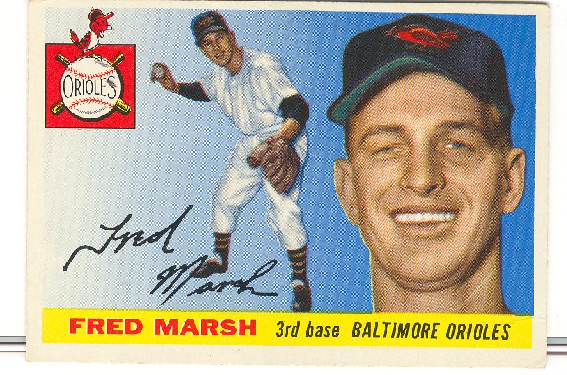1955 Topps #13 Fred Marsh