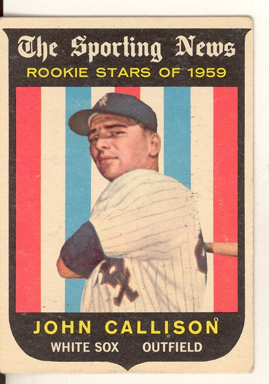 1959 Topps #119 Johnny Callison RS RC