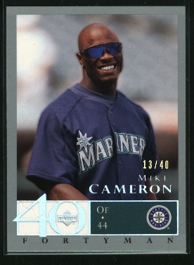 2003 Upper Deck 40-Man Rainbow #145 Mike Cameron