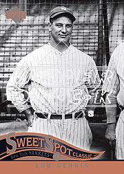 2005 Sweet Spot Classic #55 Lou Gehrig