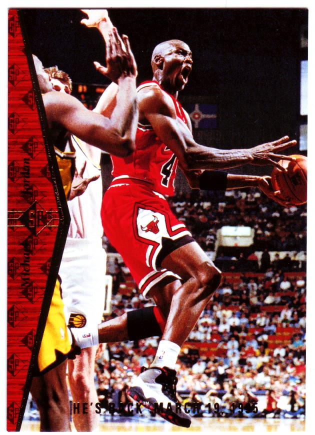 1994-95 SP #MJ1R Michael Jordan Red