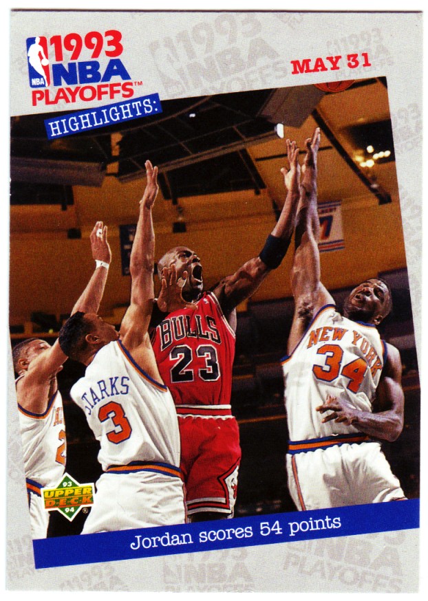 1993-94 Upper Deck #193 Michael Jordan PO