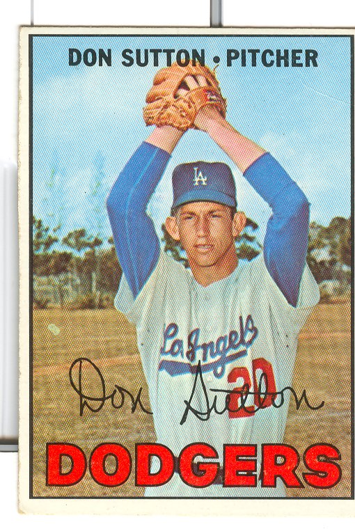 1967 Topps #445 Don Sutton