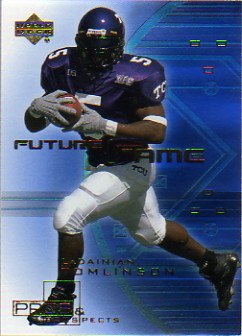 2001 Upper Deck Pros and Prospects Future Fame #F4 LaDainian Tomlinson