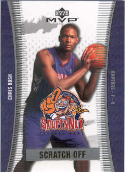 2003-04 Upper Deck MVP Sportsnut Fantasy #SN87 Chris Bosh