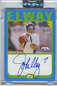 2004 Topps Signature Autographs Blue #AJE John Elway