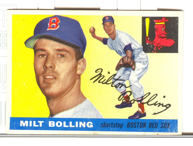 1955 Topps #91 Milt Bolling