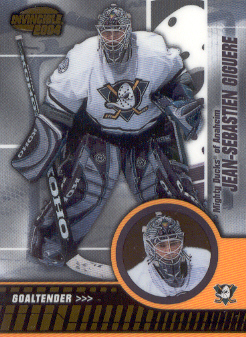 2003-04 Pacific Invincible #3 Jean-Sebastien Giguere
