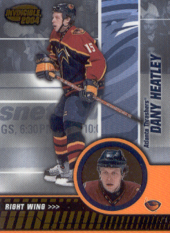 2003-04 Pacific Invincible #4 Dany Heatley