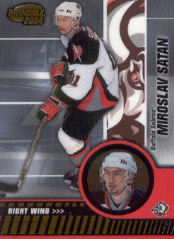 2003-04 Pacific Invincible #11 Miroslav Satan