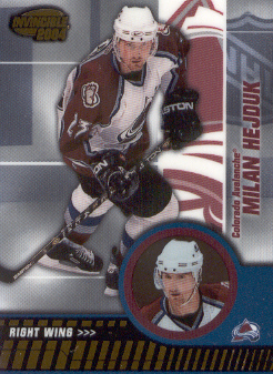 2003-04 Pacific Invincible #22 Milan Hejduk