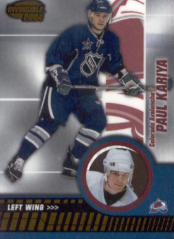 2003-04 Pacific Invincible #23 Paul Kariya