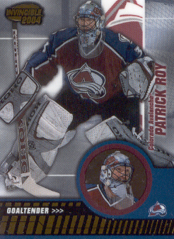 2003-04 Pacific Invincible #24 Patrick Roy
