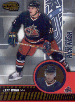 2003-04 Pacific Invincible #28 Rick Nash
