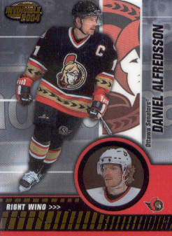 2003-04 Pacific Invincible #68 Daniel Alfredsson