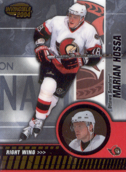 2003-04 Pacific Invincible #69 Marian Hossa