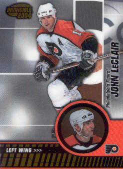 2003-04 Pacific Invincible #74 John LeClair